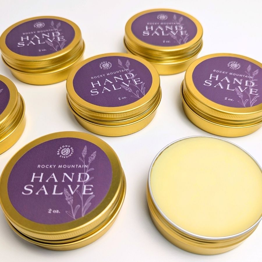 Organic Rocky Mountain Hand Salve